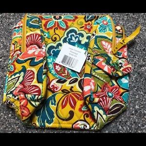 VERA BRADLEY LARGE QUILTED COSMETIC BAG PROVENCAL